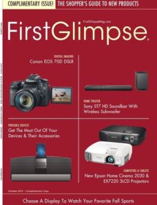 First Glimpse – October 2013