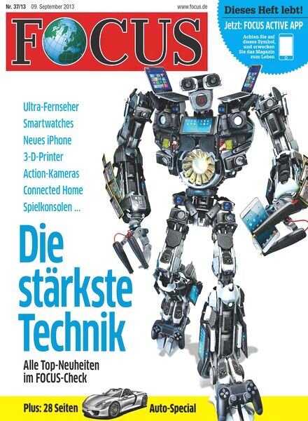 Focus Magazin — 09 September 2013