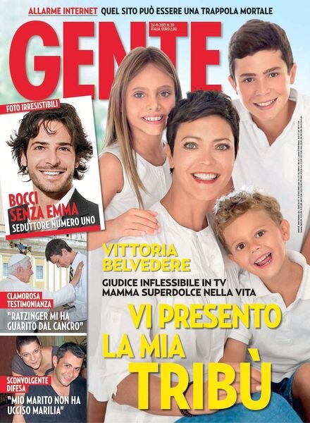 Gente Italy — n 39, 24 Settembre 2013