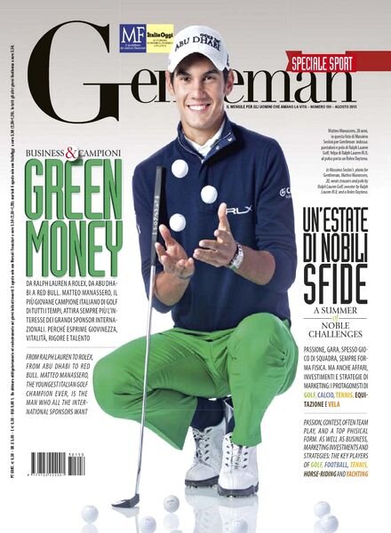 Gentleman — Agosto 2013