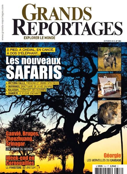 Grands Reportages N 386 — Octobre 2013
