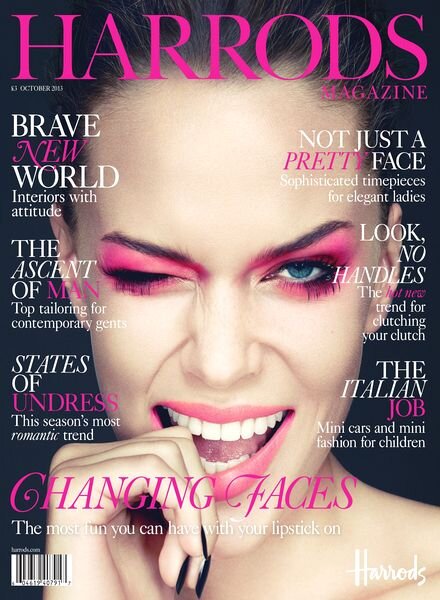 Harrods Magazine – October 2013