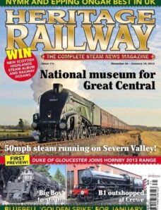 Heritage Railway – Issue 171, 2013
