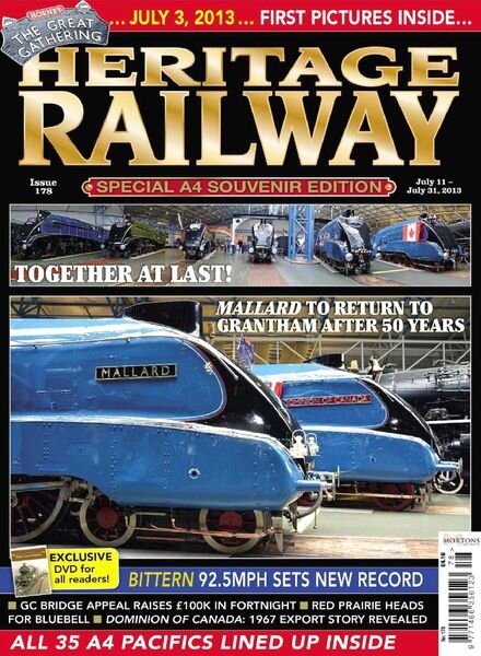 Heritage Railway – Issue 178, July 2013