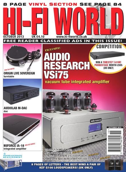 Hi-Fi World UK – October 2013