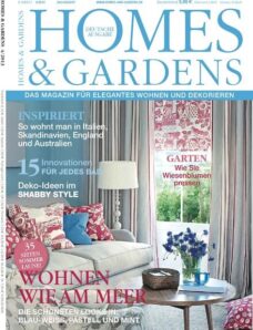 Homes & Gardens Germany – Juli-August 2013