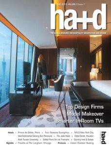 Hospitality Architecture+Design — May 2013