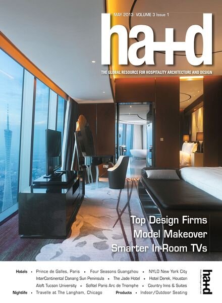 Hospitality Architecture+Design — May 2013