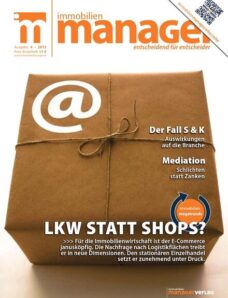 Immobilienmanager Magazin – April 2013