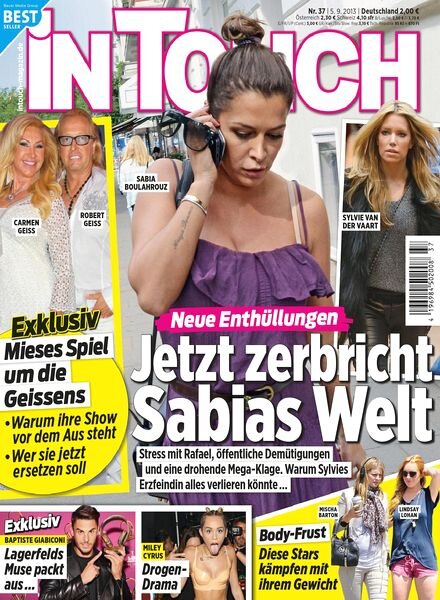 in Touch Magazin 37 – 05 September 2013