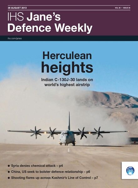 Jane’s Defence Weekly – 28 August 2013