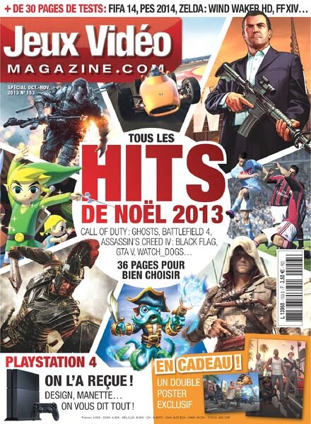 Jeux Video Magazine N 153 — Octobre-Novembre 2013
