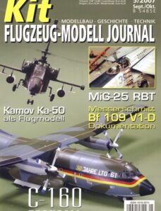 Kit Flugzeug-Modell Journal 2007-05