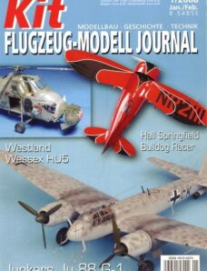 Kit Flugzeug-Modell Journal 2008-01