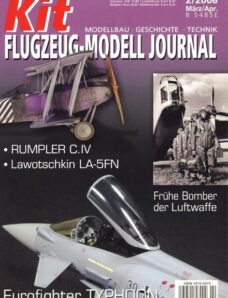 Kit Flugzeug-Modell Journal 2008-02