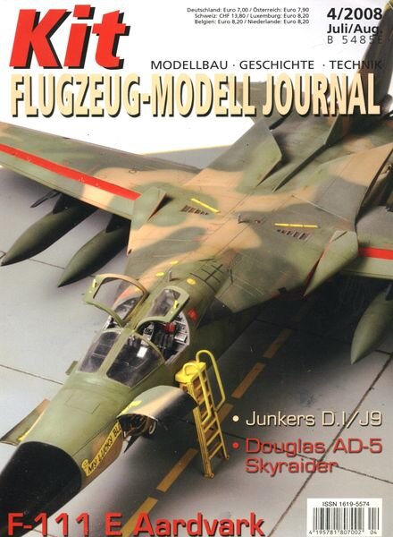 Kit Flugzeug-Modell Journal 2008-04