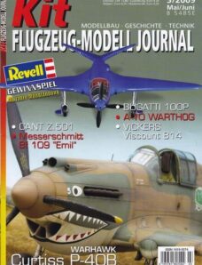 Kit Flugzeug-Modell Journal 2009-03