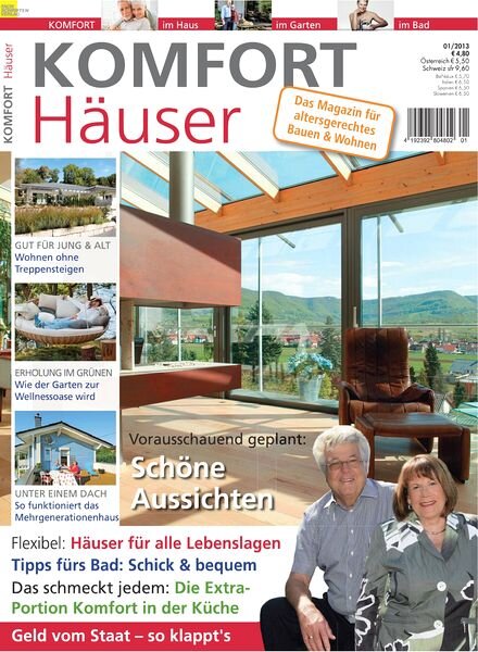 Komfort Hauser Magazin — 01-2013