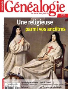 La Revue Francaise de Genealogie 205 – Avril-Mai 2013