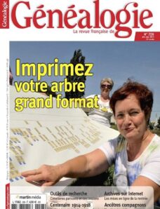 La Revue Francaise de Genealogie N 208 – Octobre-Novembre 2013