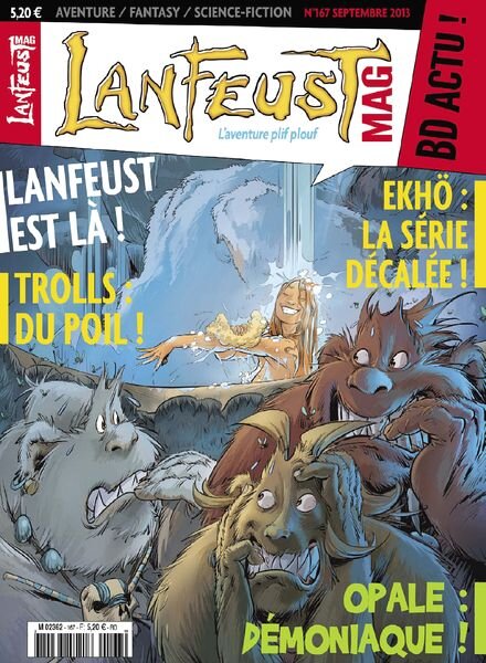 Lanfeust Mag N 167 — Septembre 2013