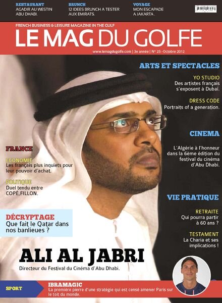 Le Mag du Golfe 25 — Octobre 2012