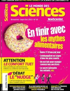 Le Monde des Sciences N 10 – Septembre-Octobre 2013