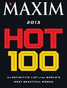 Maxim USA – HOT 100 Special Issue 2013