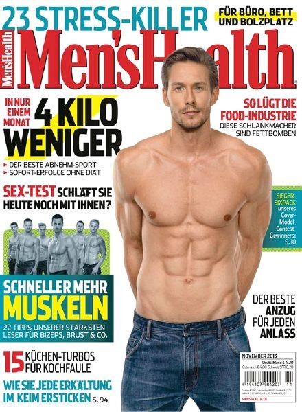Men’s Health Germany – November 2013
