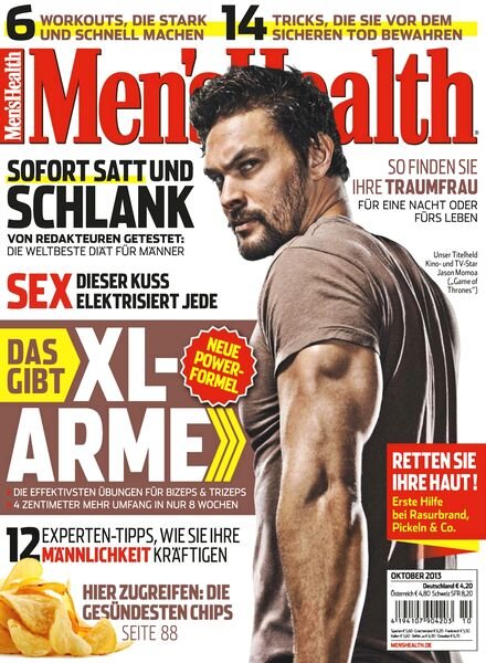 Men’s Health Germany — Oktober 2013