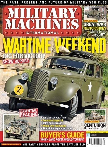 Military Machines International – August 2013
