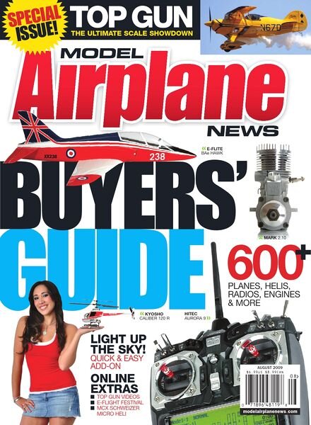 Model Airplane News – August 2009
