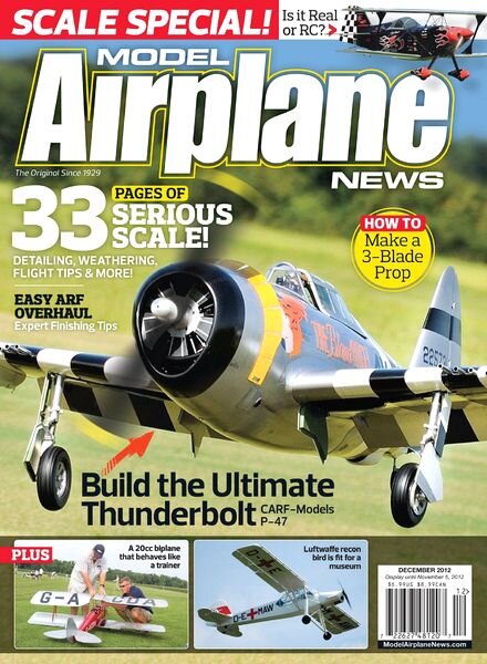 Model Airplane News — December 2012