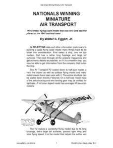 Model Airplane News (drawing) — 1942-05 at-p2