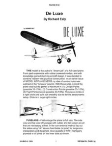 Model Airplane News (drawing) — 1945-11 deluxe