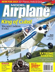 Model Airplane News – February 2013