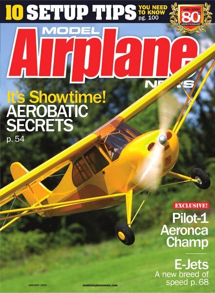 Model Airplane News — January 2009