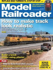 Model Railroader – July 2013