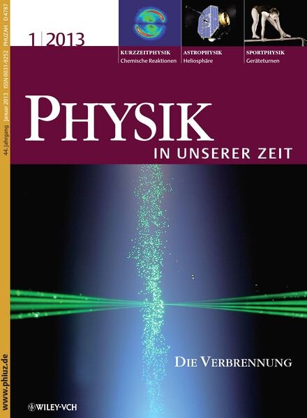 Physik in unserer Zeit – 1 2013