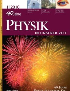 Physik in unserer Zeit – 2010-1