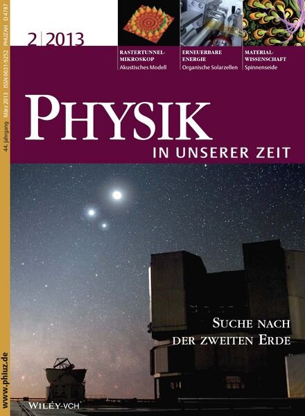 Physik in unserer Zeit – Marz 2013