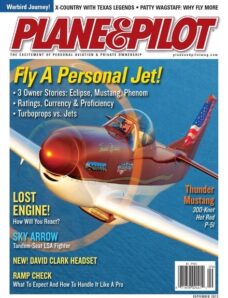 Plane & Pilot — September 2013