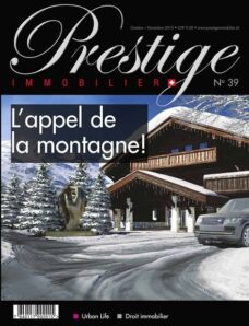 Prestige Immobilier – Octobre-Novembre 2013