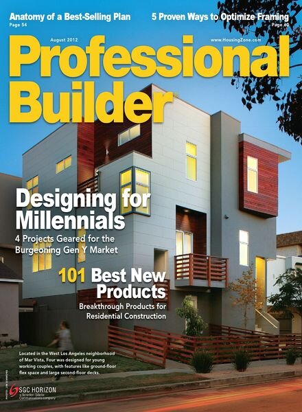 Professional Builder – August 2012