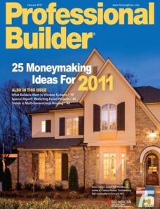 Professional Builder – January 2011