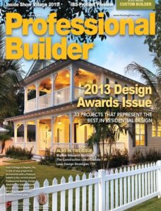 Professional Builder – January 2013