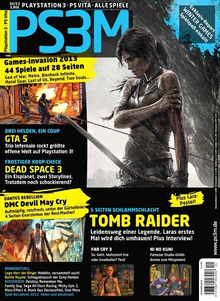 PS3M — Das Playstation Magazin — Januar 2013