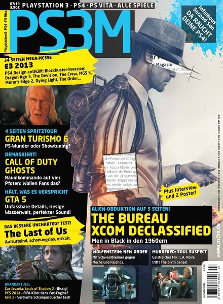 PS3M – Das Playstation Magazin – Juli 2013