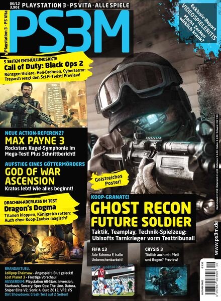 PS3M – Das Playstation Magazin – Juni 2012