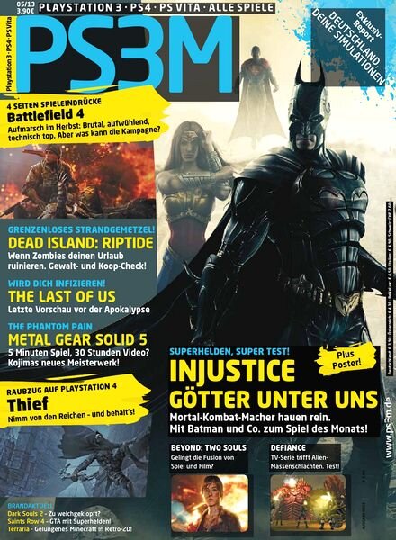 PS3M – Das Playstation Magazin – Mai 2013